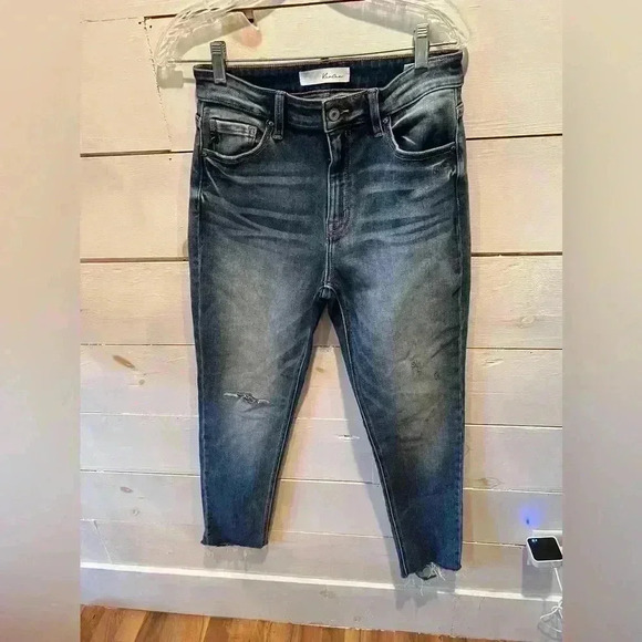 Kancan jeans size 9/28, distressed, denim, see photos, EUC - Picture 1 of 10